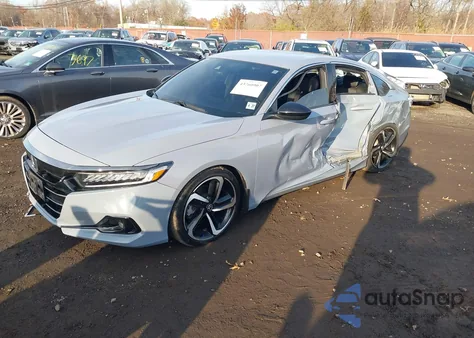 2022 Honda Accord Sport from USA, damaged, VIN 1HGCV1F31NA043531